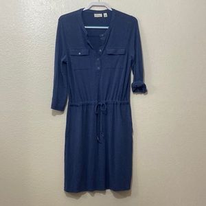 Ll bean blue dress